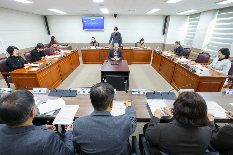 안산시의회 의회운영委, 새해 첫 회기...