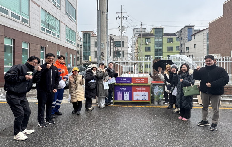 정왕3동, 예술 입은‘생활쓰레기 수거...