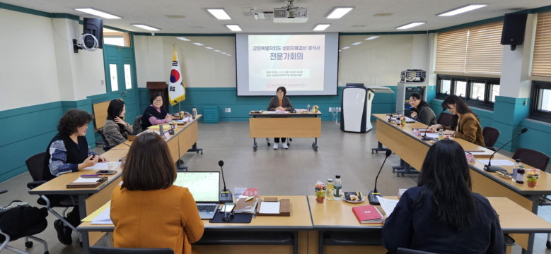 강원특별자치도 성인지예·결산 분석서 ...