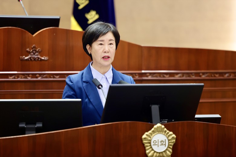 천안시의회 엄소영 의원, 5분발언 통...